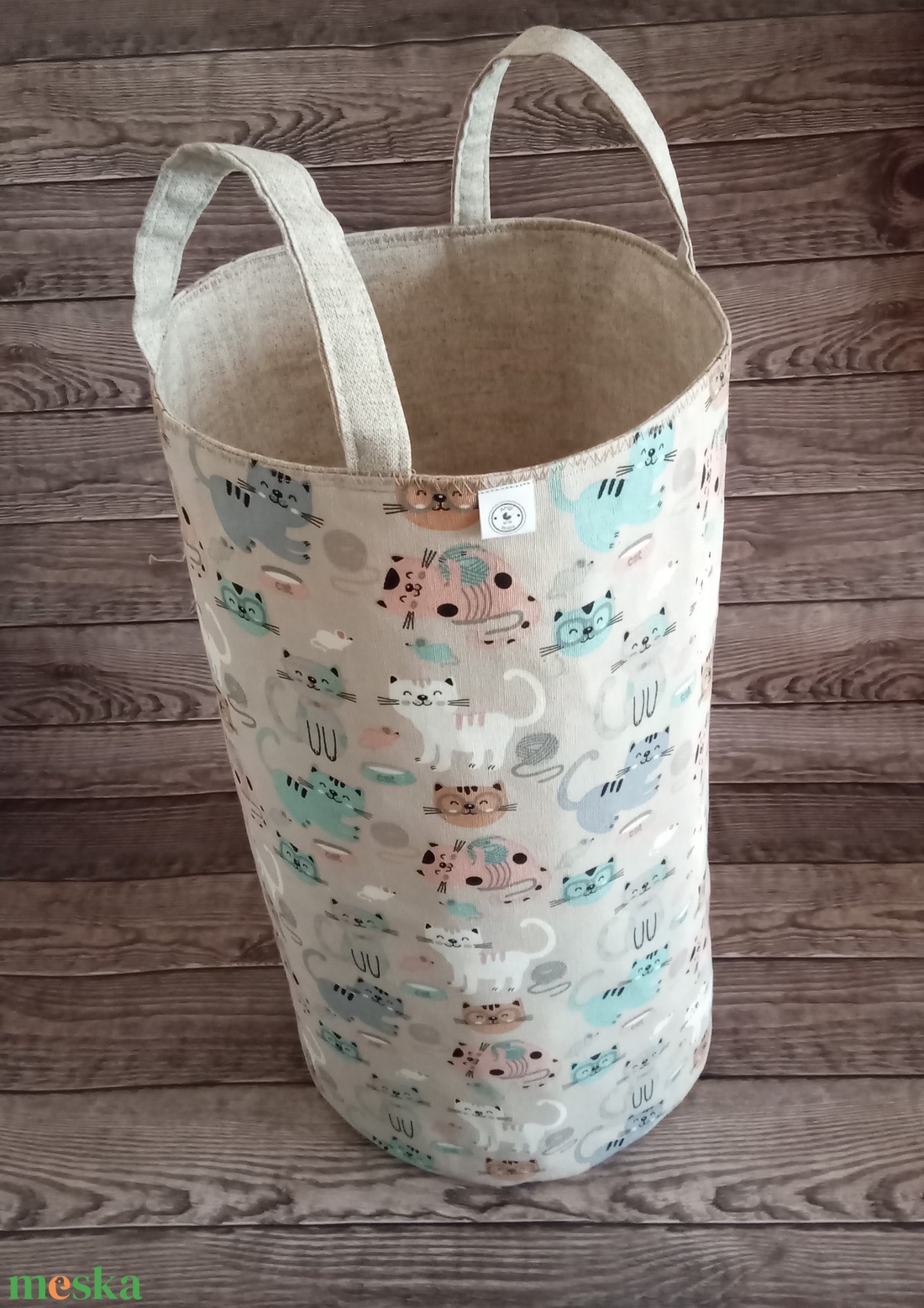 Szennyes ruhatáró kosár / játék tároló - táska & tok - pelenkatáska - pelenkatartó tok - Meska.hu