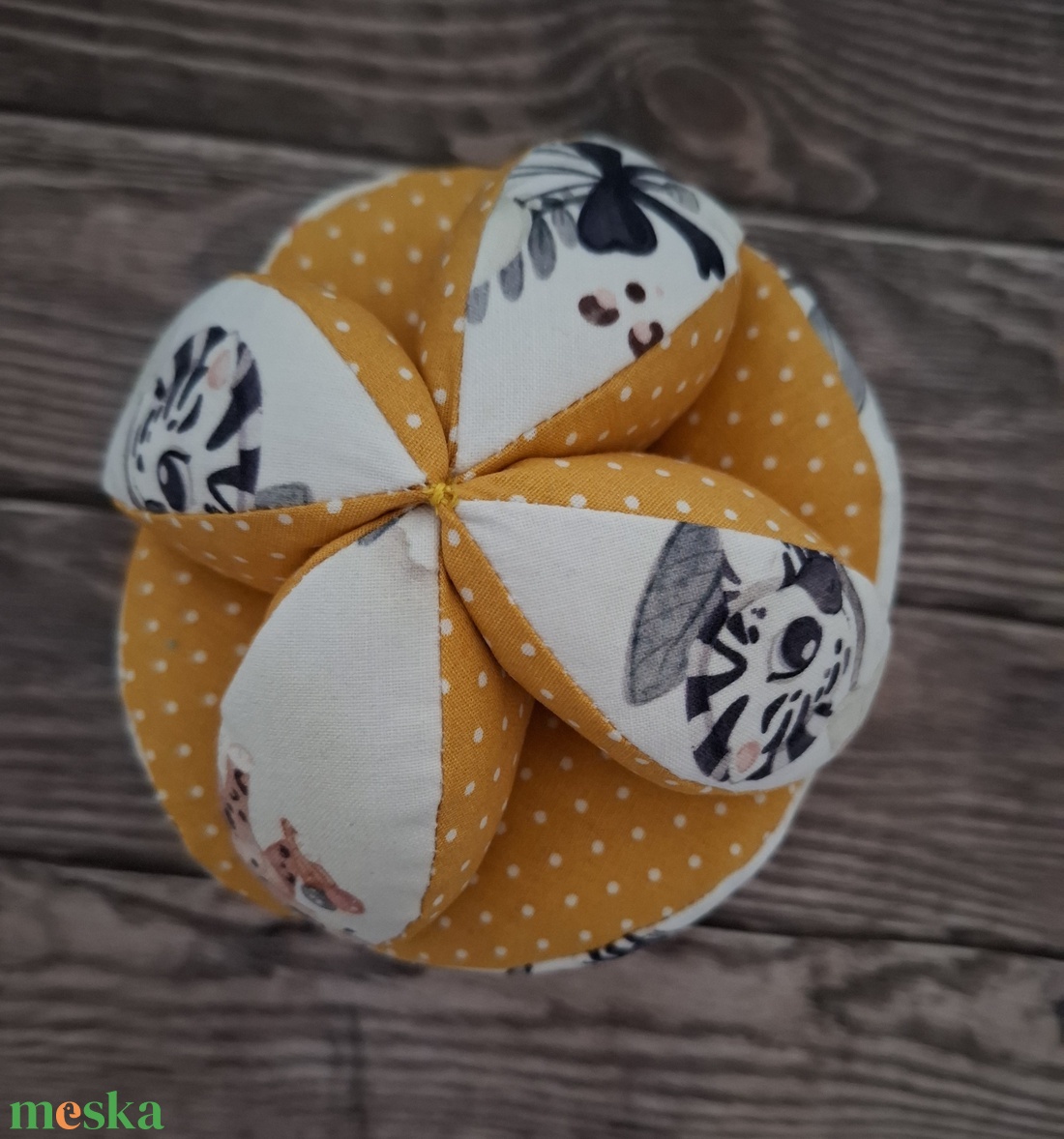 Montessori fejlesztő labda - szétszedhető - játék & sport - 3 éves kor alattiaknak - babalabda - Meska.hu