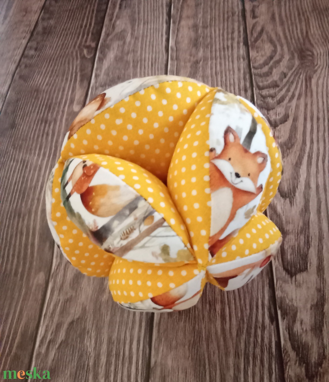 Montessori fejlesztő labda - szétszedhető - játék & sport - 3 éves kor alattiaknak - babalabda - Meska.hu