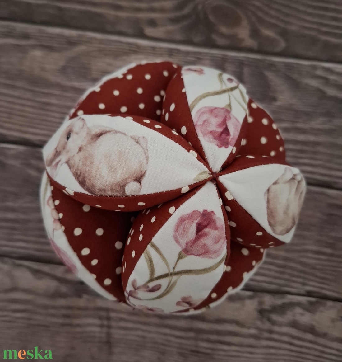 Montessori fejlesztő labda - szétszedhető  - játék & sport - 3 éves kor alattiaknak - babalabda - Meska.hu