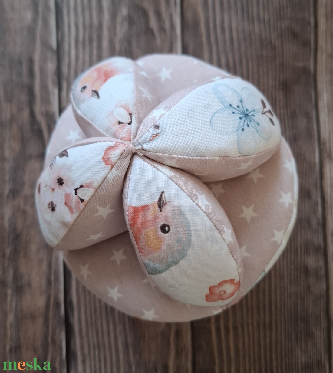 Montessori fejlesztő labda - szétszedhető - játék & sport - 3 éves kor alattiaknak - babalabda - Meska.hu