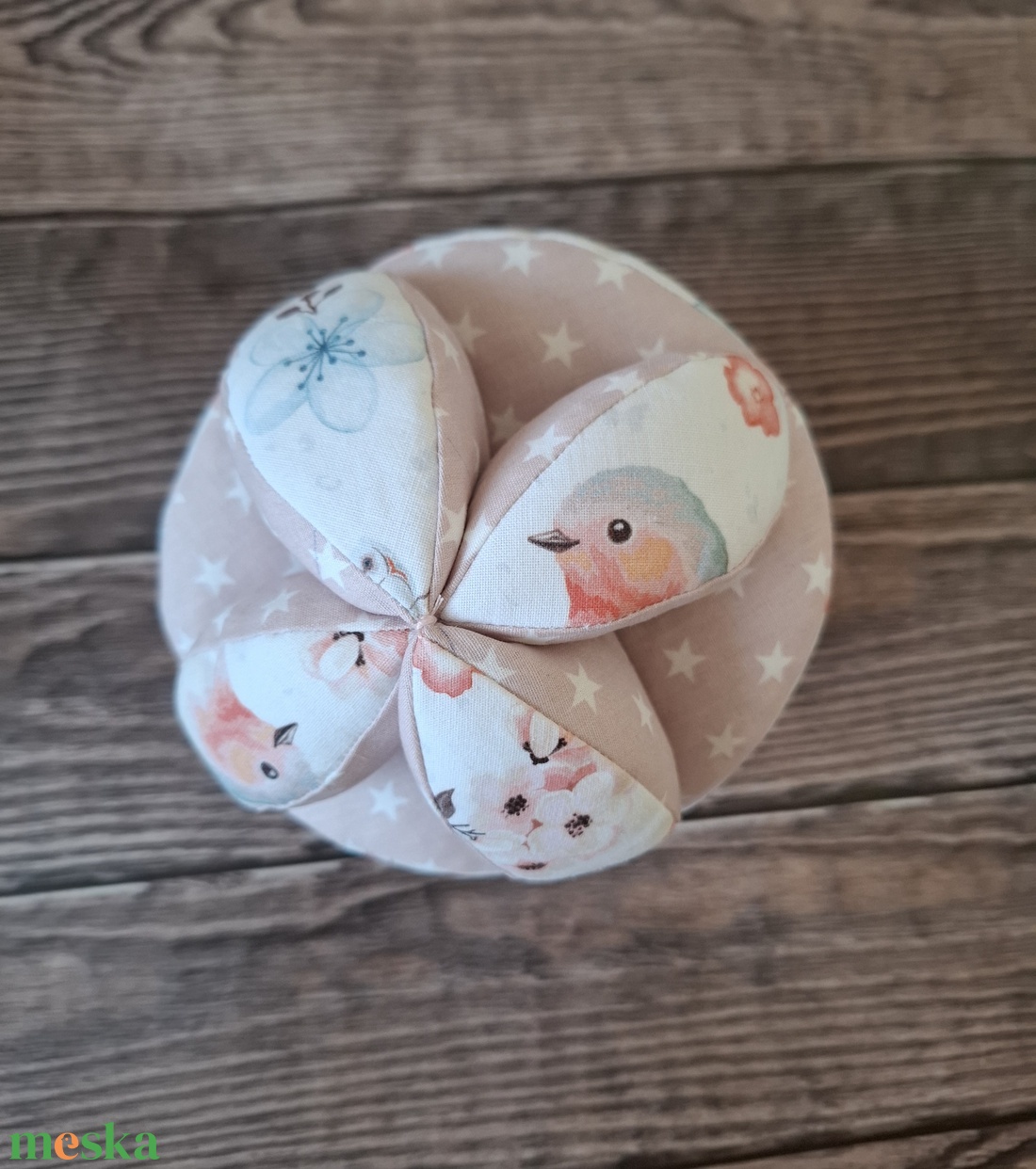 Montessori fejlesztő labda - szétszedhető - játék & sport - 3 éves kor alattiaknak - babalabda - Meska.hu