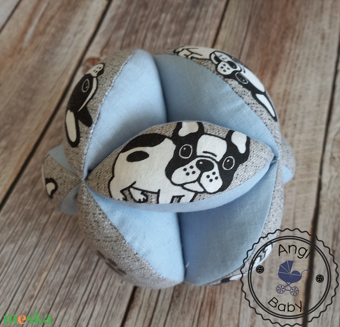 Montessori fejlesztő labda - szétszedhető - játék & sport - 3 éves kor alattiaknak - babalabda - Meska.hu