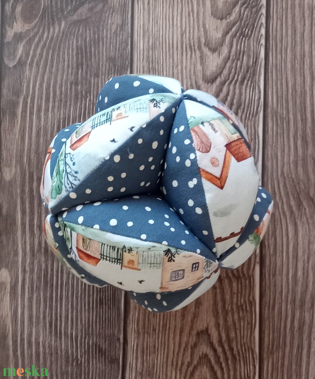 Montessori fejlesztő labda - szétszedhető - játék & sport - 3 éves kor alattiaknak - babalabda - Meska.hu