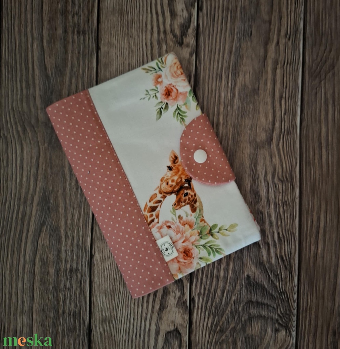 Pelenkatartó táska + egészségügyi kis könyv borító  késztermék - baba - mama - pelenkázó neszeszer, pelenkatartó - Meska.hu