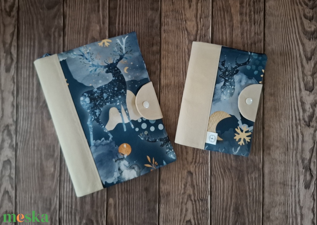 Pelenkatartó táska + egészségügyi kiskönyv borító - baba - mama - pelenkázó, babafürdető kellékek - pelenkázó szett - Meska.hu