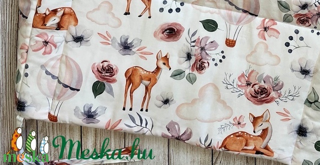 Prémium designer ágyrácsvédő / rácsvédő - baba - mama - baba ágynemű - rácsvédő & baldachin - Meska.hu