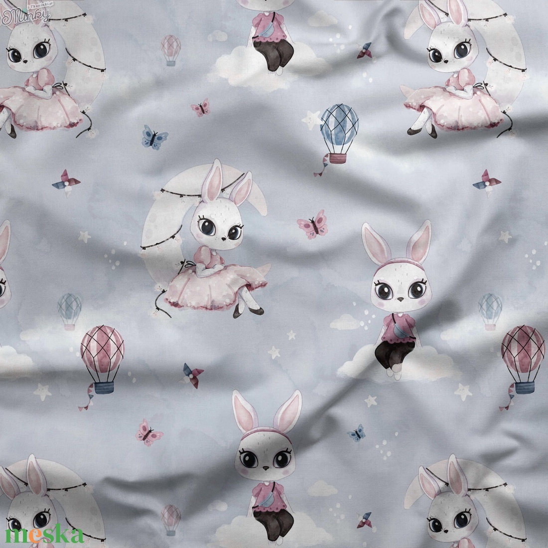 Prémium designer pamutszatén/pamutvászon - kellékek & szerszámok - méteráru - vászon - pamutvászon - Meska.hu