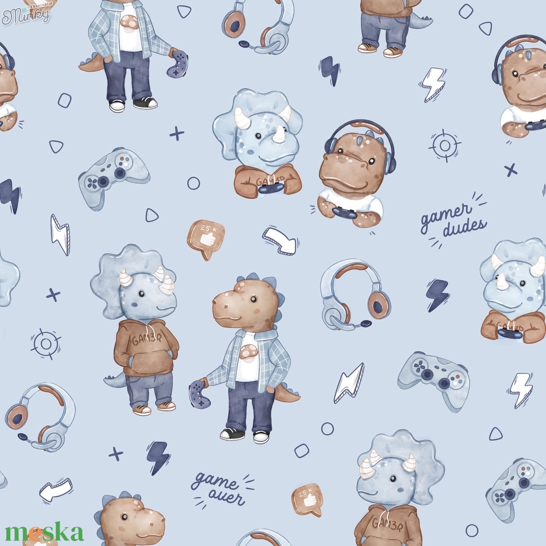 Prémium designer pamutszatén/pamutvászon - kellékek & szerszámok - méteráru - vászon - pamutvászon - Meska.hu