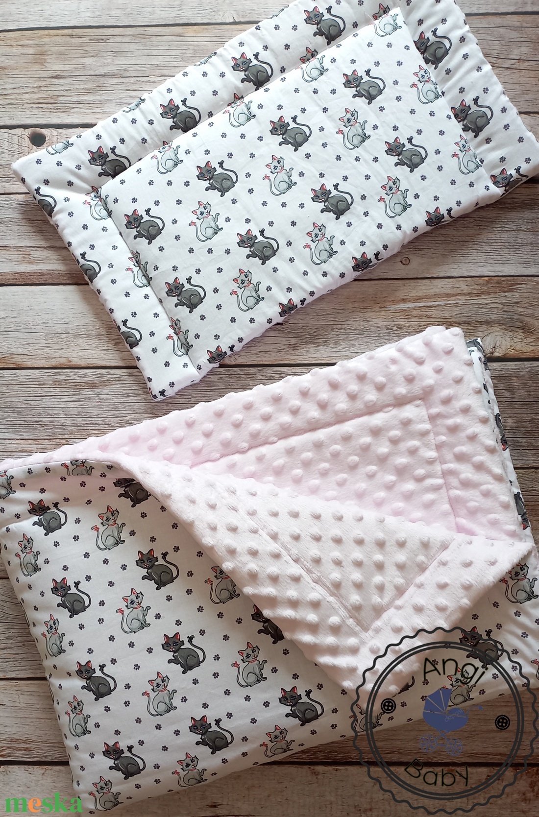 ovis párnahuzat vagy lapos párna  - játék & sport - ovis felszerelés - ovis szett - Meska.hu