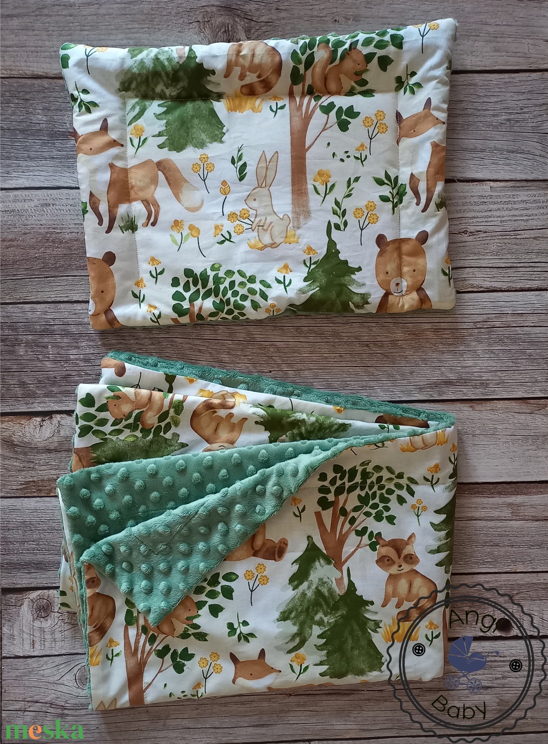 Ovis ágyneműgarnitúra (takaró 100 x 135 cm  + párnahuzat vagy lapos párna 40 x 50 cm) - játék & sport - ovis felszerelés - ovis ágynemű - Meska.hu