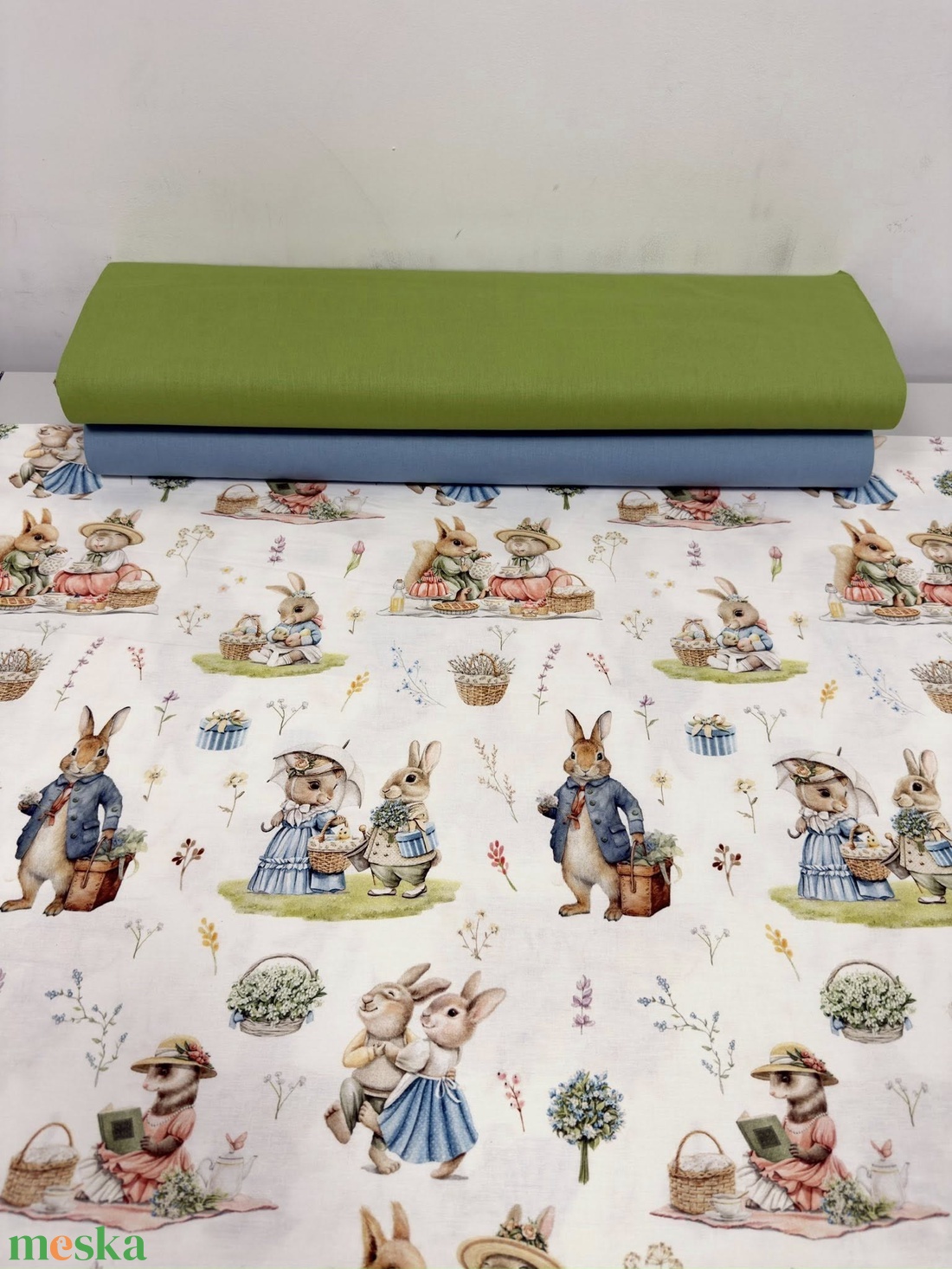 Prémium pamutszatén/pamutvászon - kellékek & szerszámok - méteráru - vászon - pamutvászon - Meska.hu