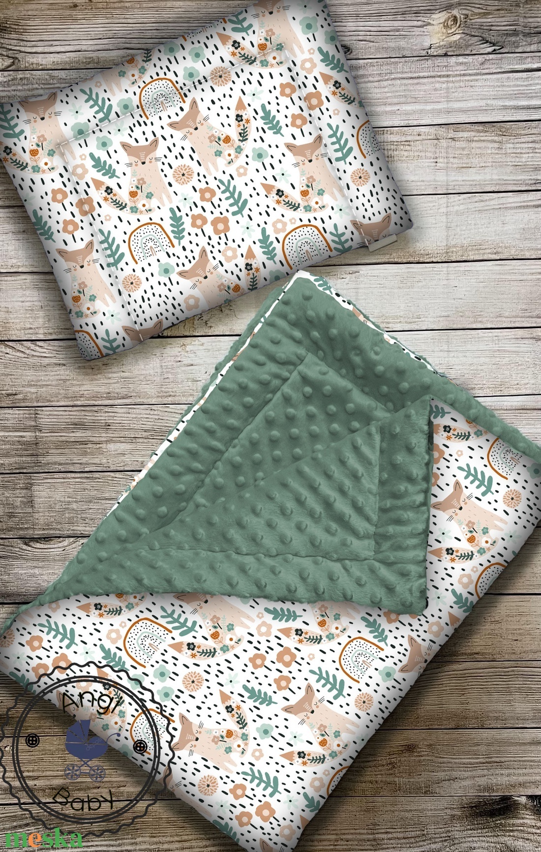  ovis bélelt ágynemű garnitúra (takaró +  lapos párna 40 x 50 cm ) - játék & sport - ovis felszerelés - ovis ágynemű - Meska.hu