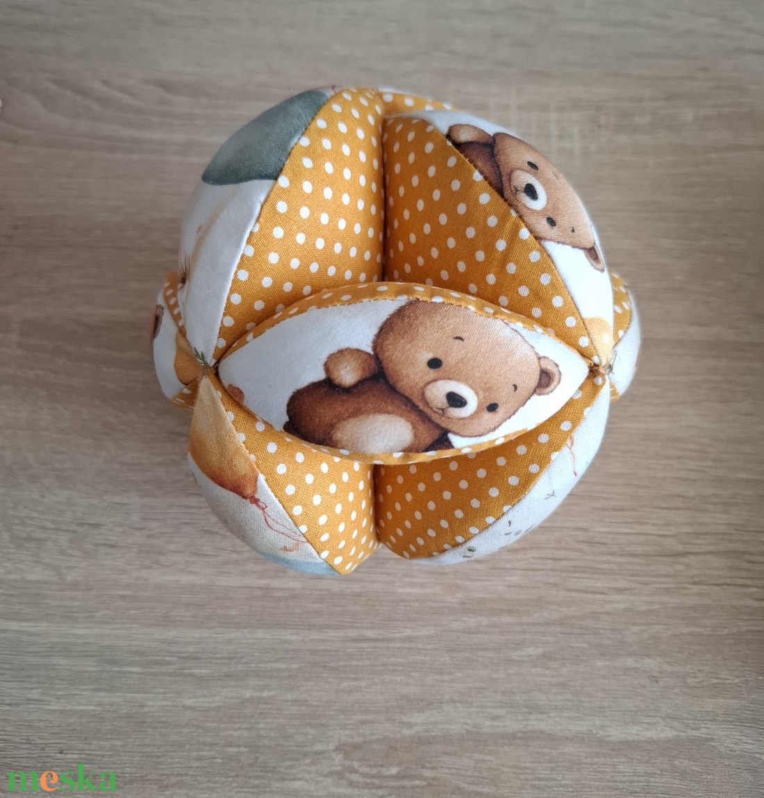 Montessori fejlesztő labda - szétszedhető - baba - mama - baba játékok - babalabda - Meska.hu