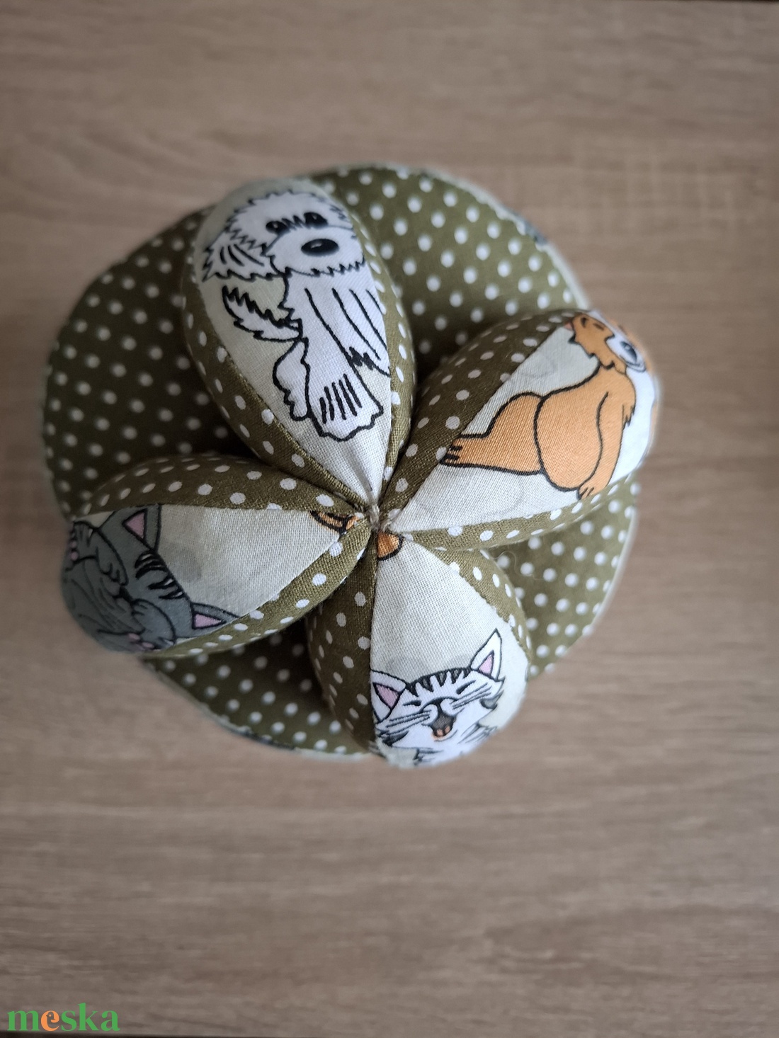 Montessori fejlesztő labda - szétszedhető - baba - mama - baba játékok - babalabda - Meska.hu