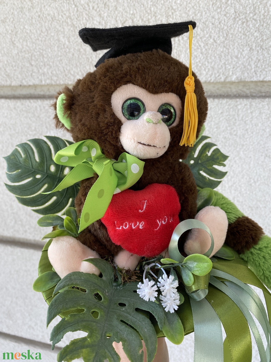 Ballagási maki csokor - otthon & életmód - dekoráció - virágdísz és tartó - csokor & virágdísz - Meska.hu