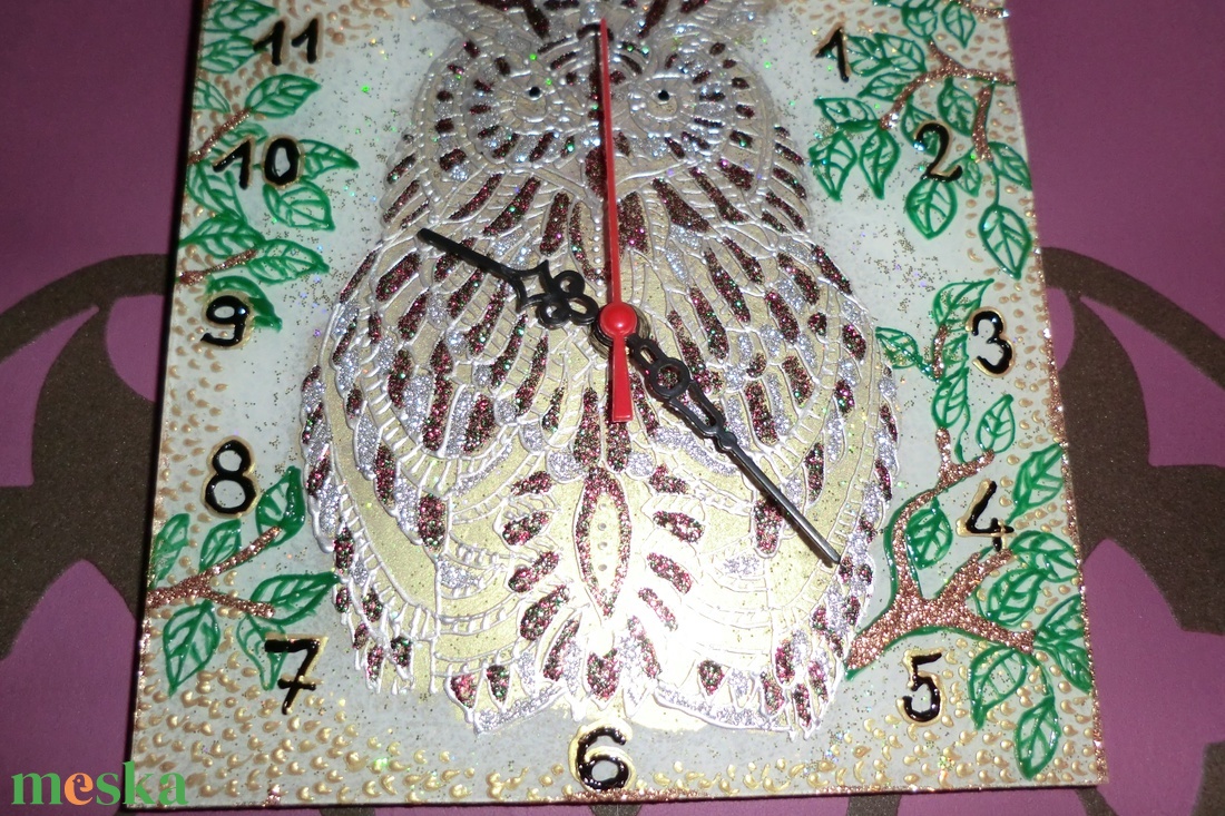 Mandala óra baglyos - otthon & életmód - dekoráció - fali és függő dekoráció - falióra & óra - Meska.hu Mandala óra baglyos - otthon & életmód - dekoráció - fali és függő dekoráció - falióra & óra - Meska.hu