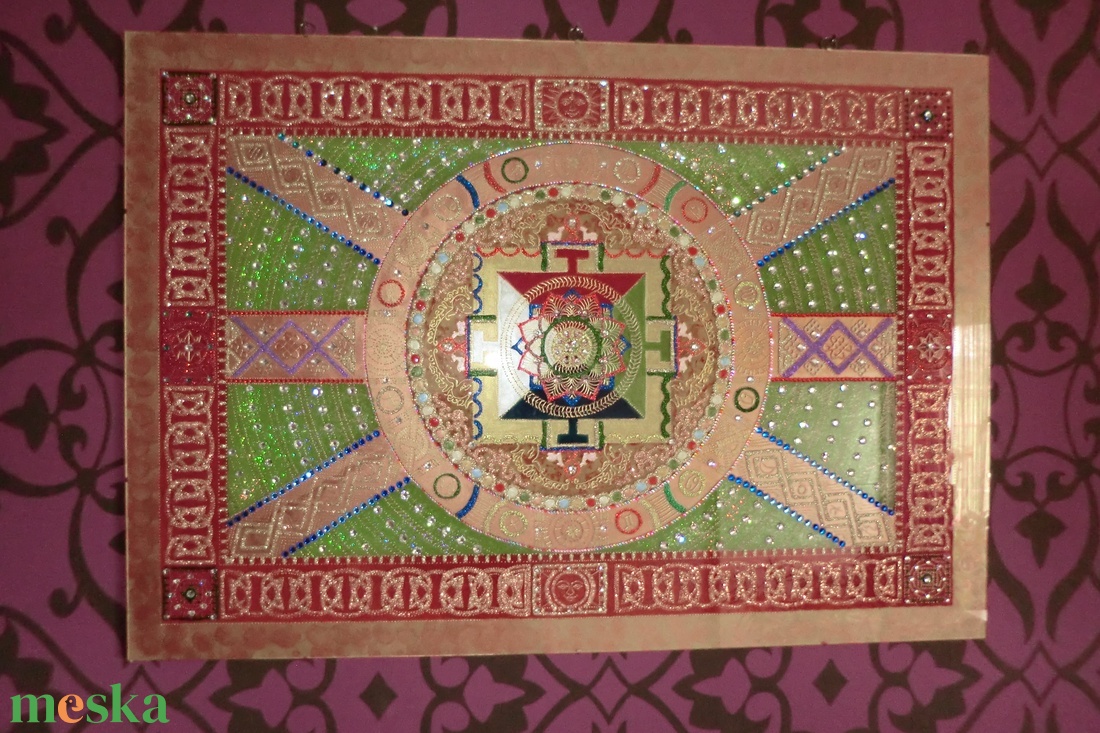 tibeti mandala - otthon & életmód - dekoráció - spiritualitás - mandala - Meska.hu