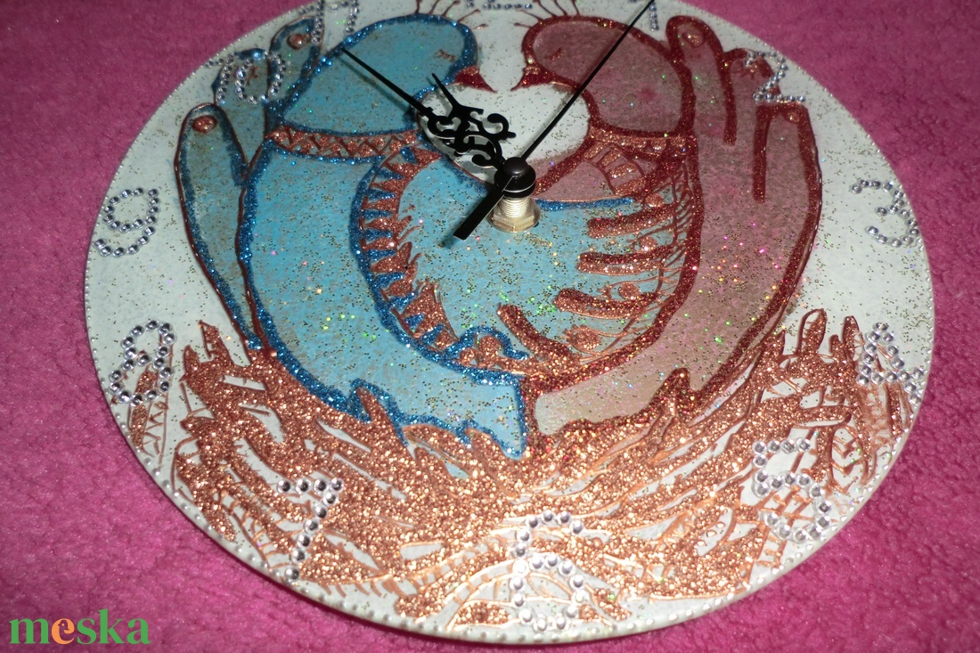 mandala óra madarak - otthon & életmód - dekoráció - fali és függő dekoráció - falióra & óra - Meska.hu mandala óra madarak - otthon & életmód - dekoráció - fali és függő dekoráció - falióra & óra - Meska.hu