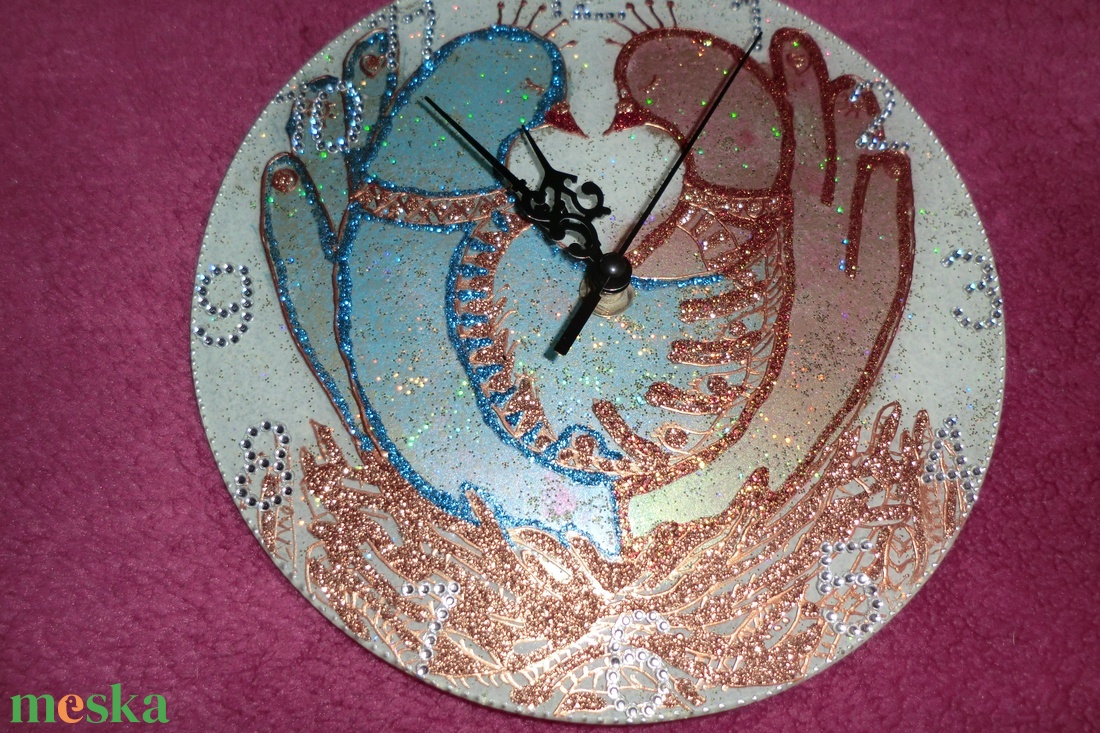 mandala óra madarak - otthon & életmód - dekoráció - fali és függő dekoráció - falióra & óra - Meska.hu mandala óra madarak - otthon & életmód - dekoráció - fali és függő dekoráció - falióra & óra - Meska.hu