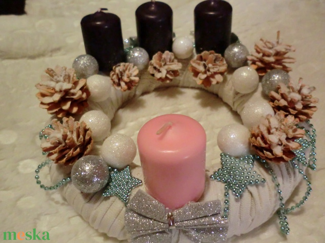Adventi koszorú - karácsony - adventi díszek - adventi koszorú - Meska.hu Adventi koszorú - karácsony - adventi díszek - adventi koszorú - Meska.hu