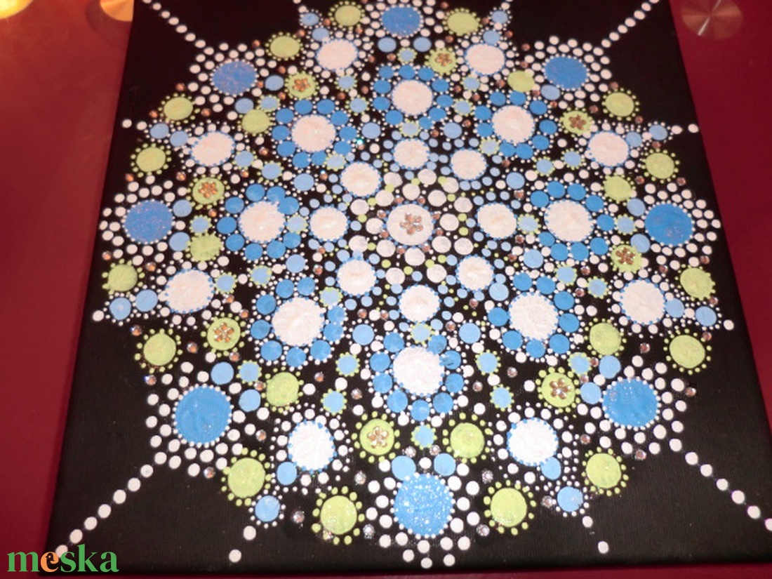 mandalakép pontozott - otthon & életmód - dekoráció - spiritualitás - mandala - Meska.hu mandalakép pontozott - otthon & életmód - dekoráció - spiritualitás - mandala - Meska.hu