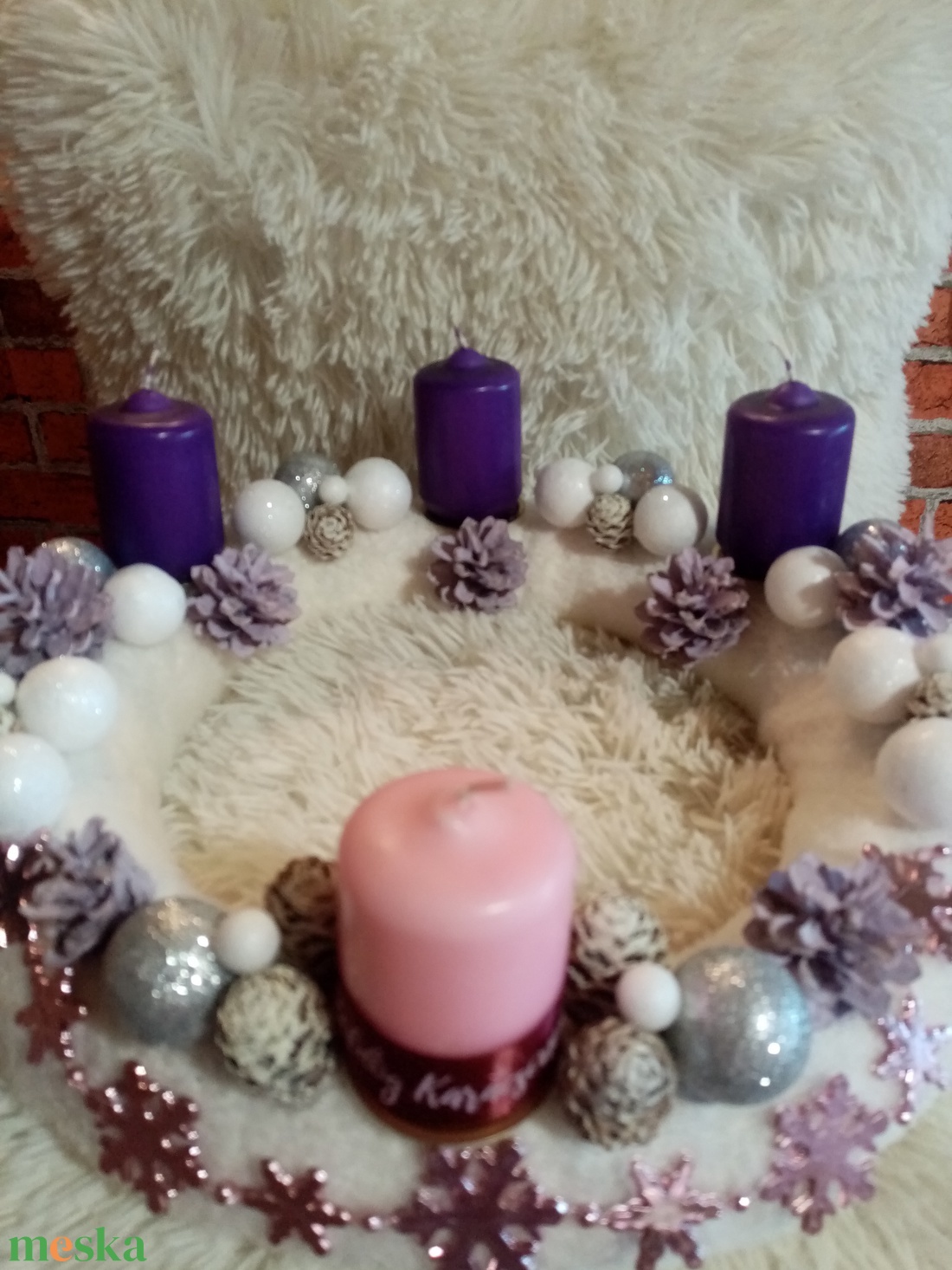 Adventi koszorú - karácsony - adventi díszek - adventi koszorú - Meska.hu Adventi koszorú - karácsony - adventi díszek - adventi koszorú - Meska.hu