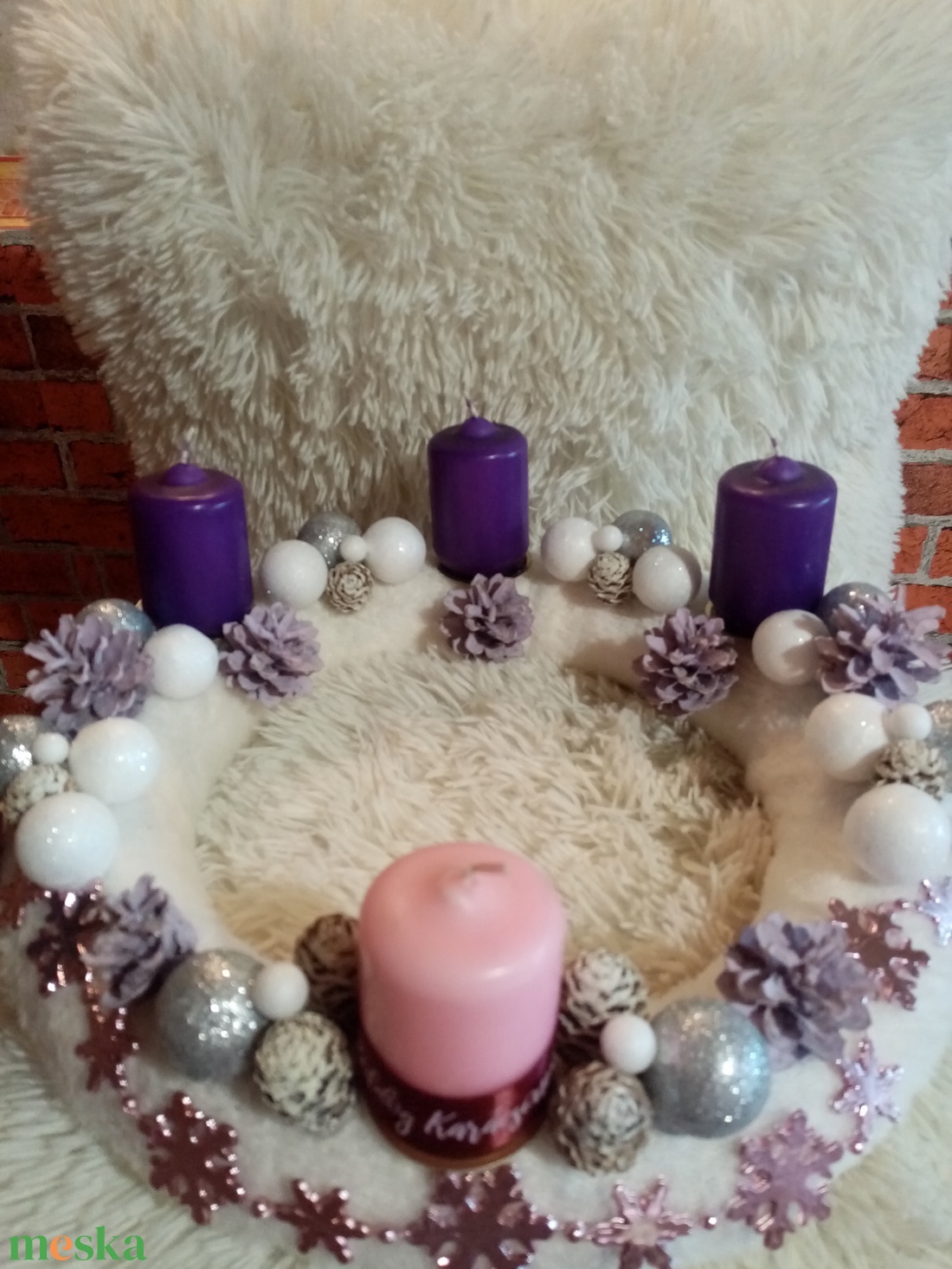 Adventi koszorú - karácsony - adventi díszek - adventi koszorú - Meska.hu Adventi koszorú - karácsony - adventi díszek - adventi koszorú - Meska.hu