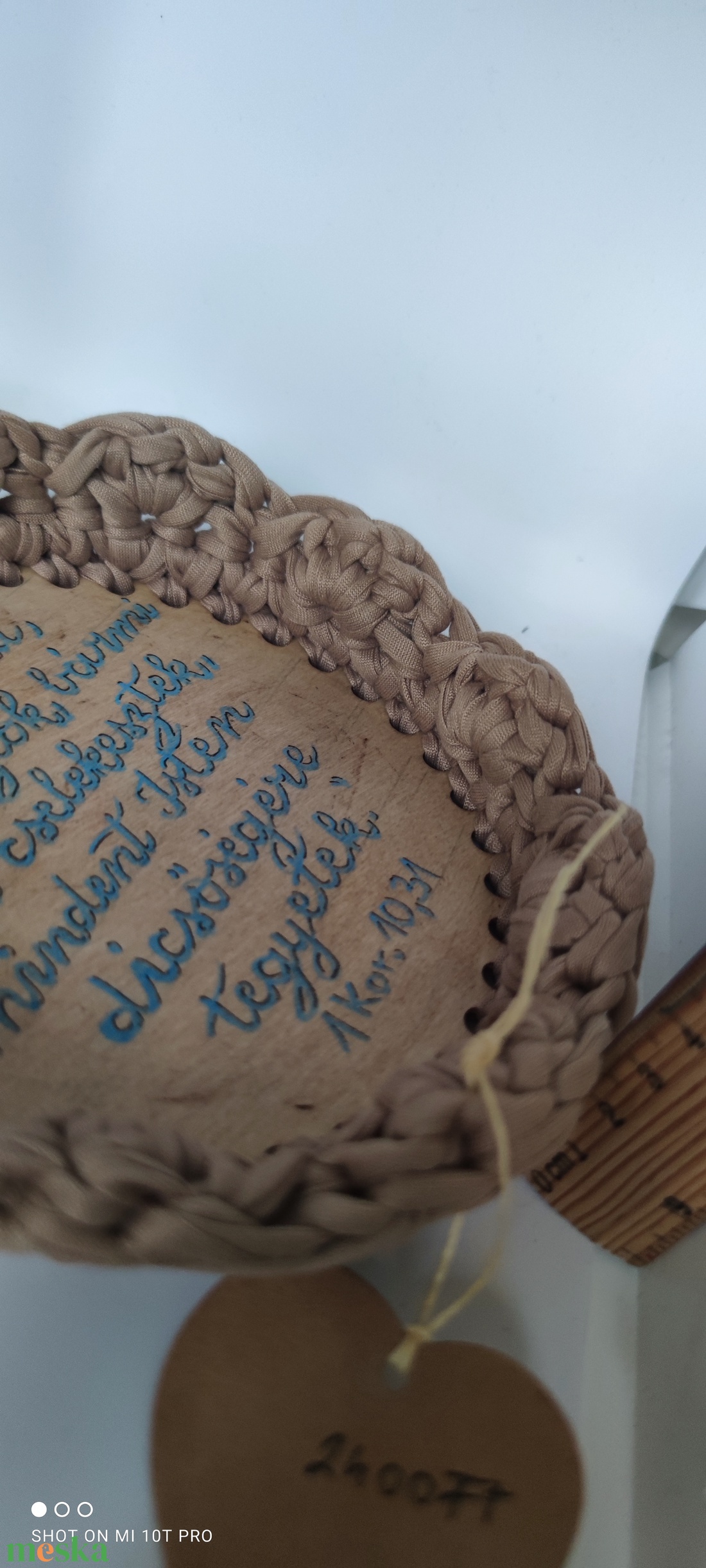 Ige kínáló tál  - karácsony - karácsonyi lakásdekoráció - karácsonyfadíszek - Meska.hu