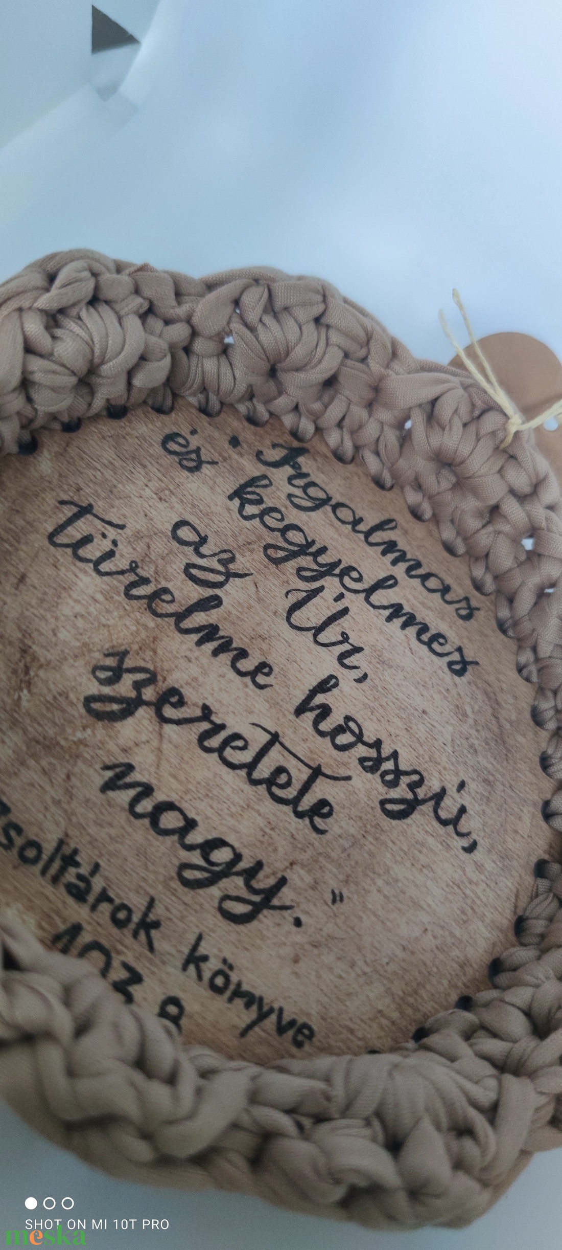 Ige kínáló tál  - karácsony - karácsonyi lakásdekoráció - karácsonyfadíszek - Meska.hu