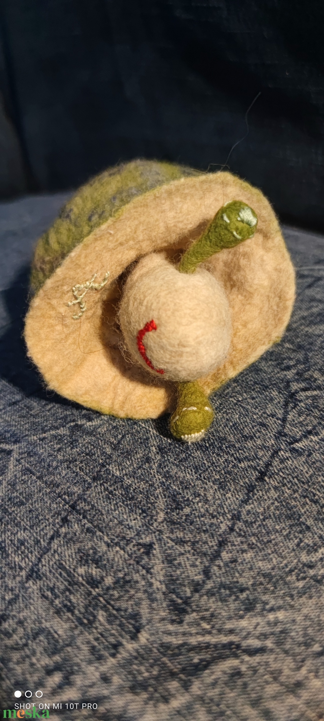 Csigusz, nemez fejlesztőjáték - játék & sport - készségfejlesztő és logikai játék - oktató játékok - Meska.hu