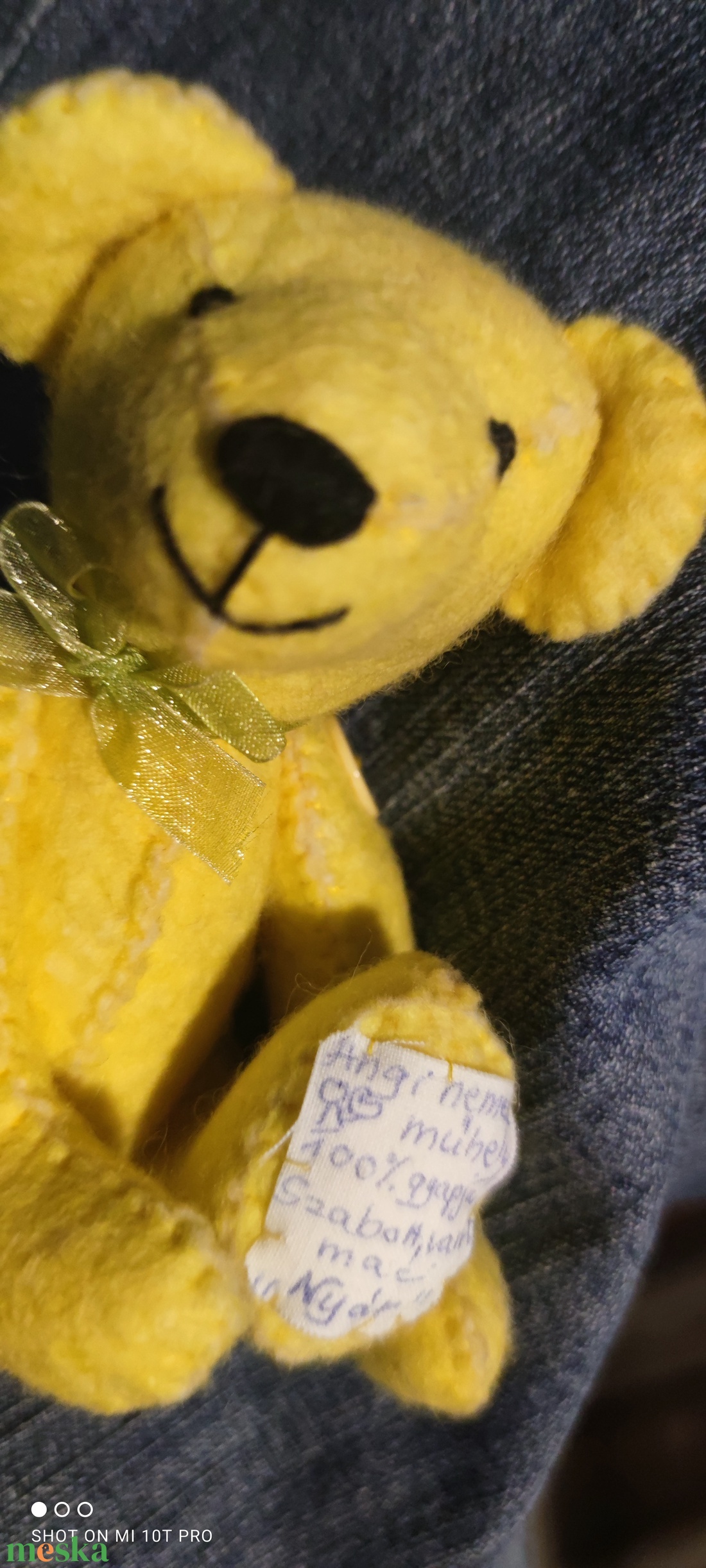  Nyárika Szabott - varrt gyapjú mackó gyűjtőknek  - játék & sport - plüssállat & játékfigura - egér - Meska.hu