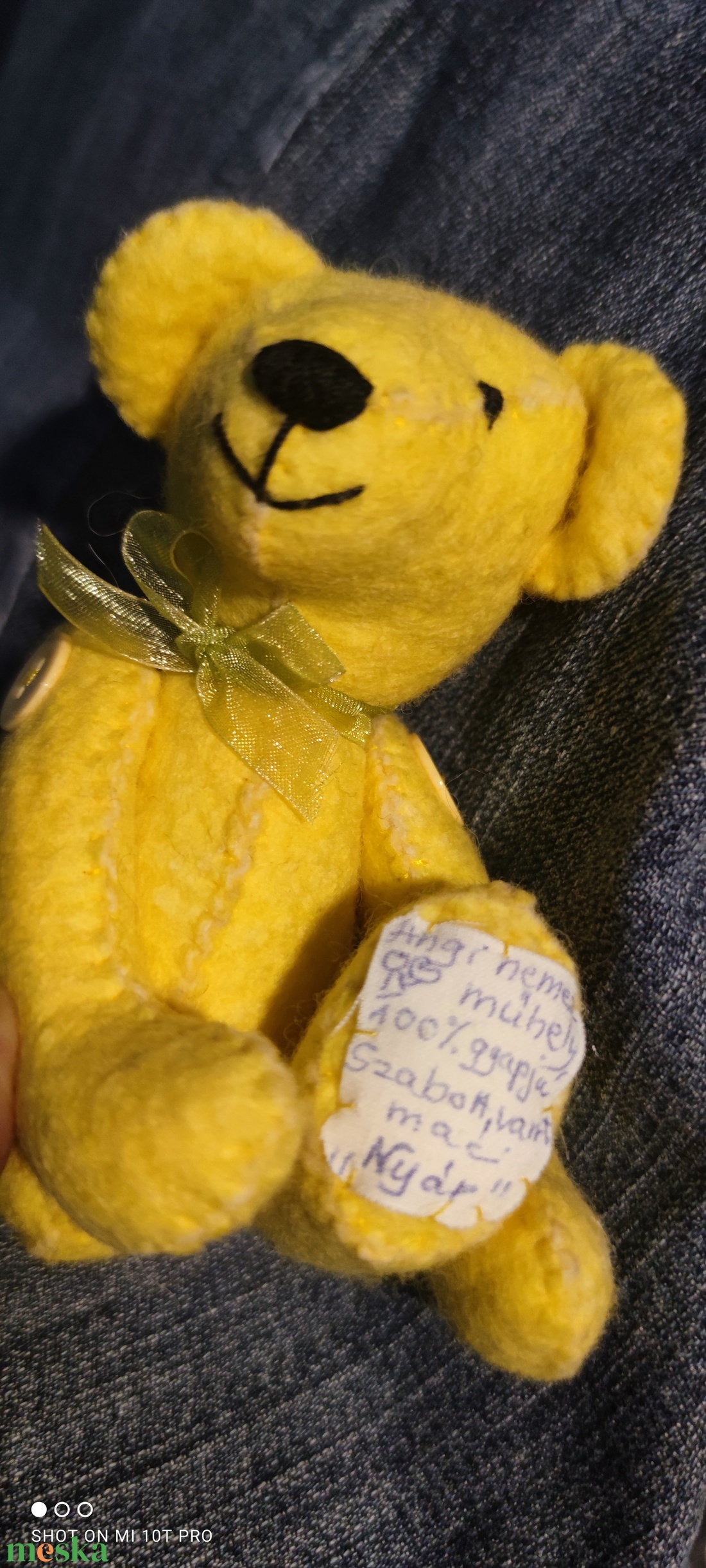  Nyárika Szabott - varrt gyapjú mackó gyűjtőknek  - játék & sport - plüssállat & játékfigura - egér - Meska.hu