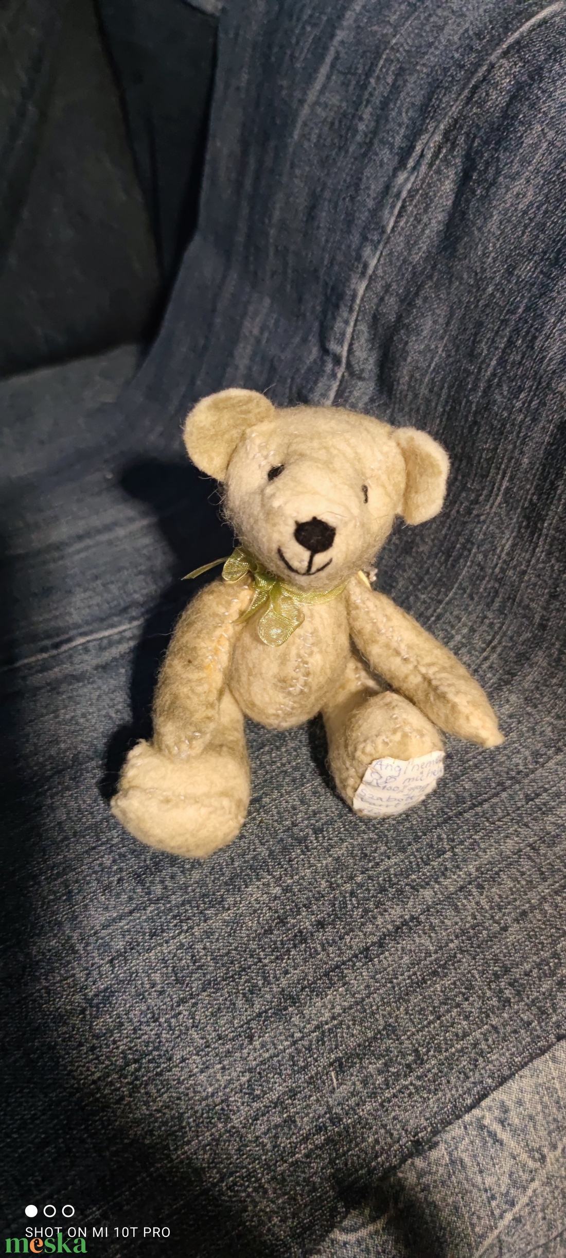 Terep Szabott - varrt gyapjú mackó gyűjtőknek  - játék & sport - plüssállat & játékfigura - egér - Meska.hu