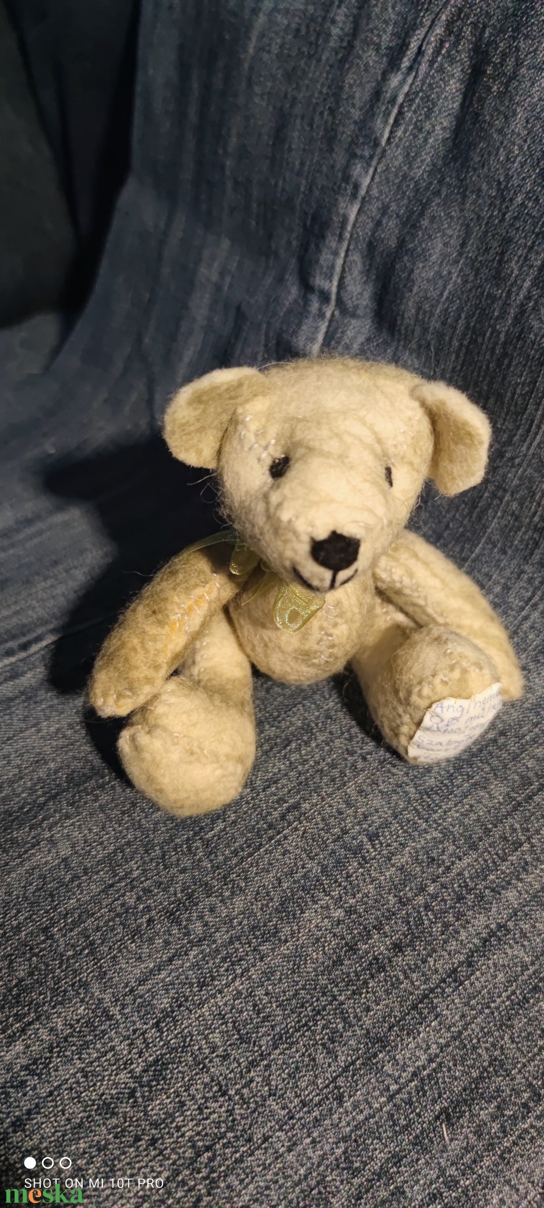 Terep Szabott - varrt gyapjú mackó gyűjtőknek  - játék & sport - plüssállat & játékfigura - egér - Meska.hu