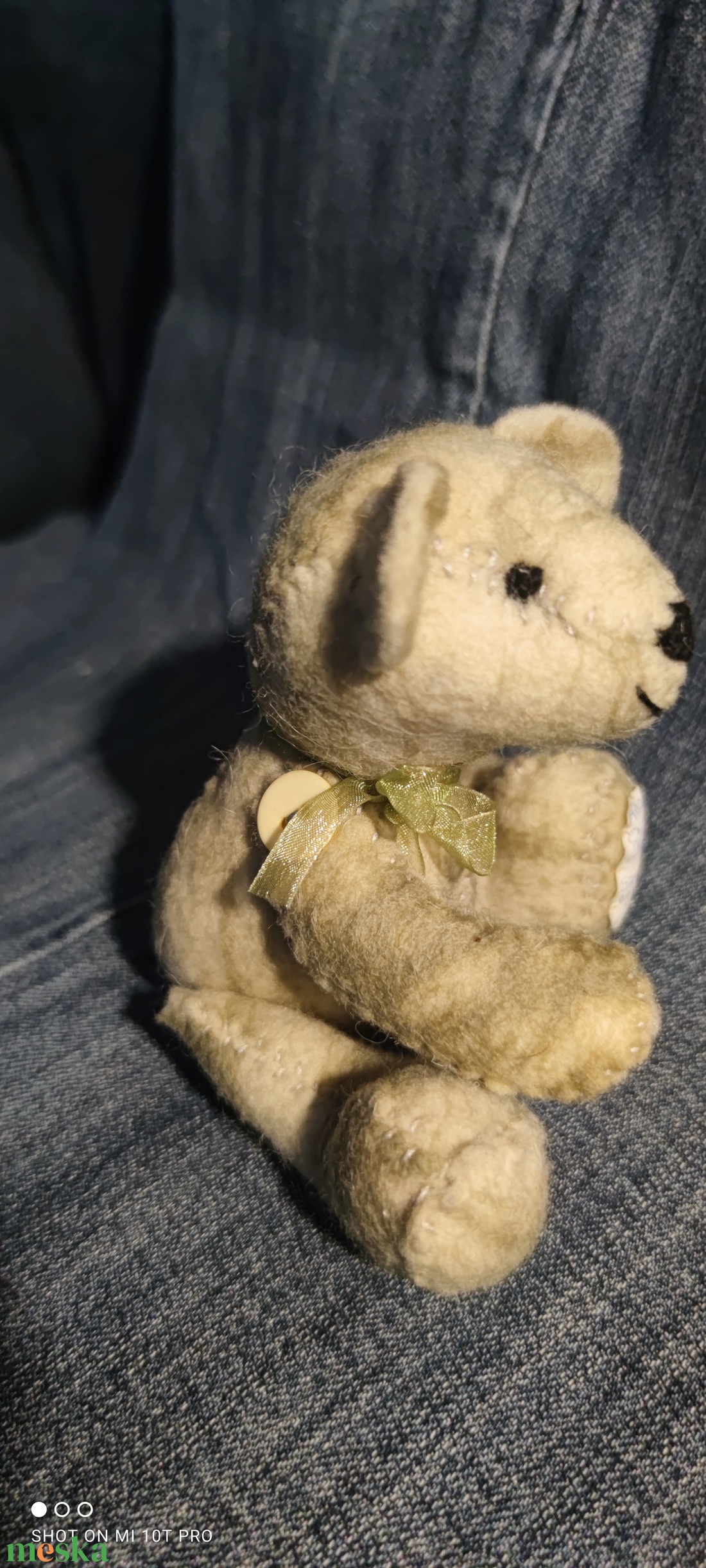 Terep Szabott - varrt gyapjú mackó gyűjtőknek  - játék & sport - plüssállat & játékfigura - egér - Meska.hu