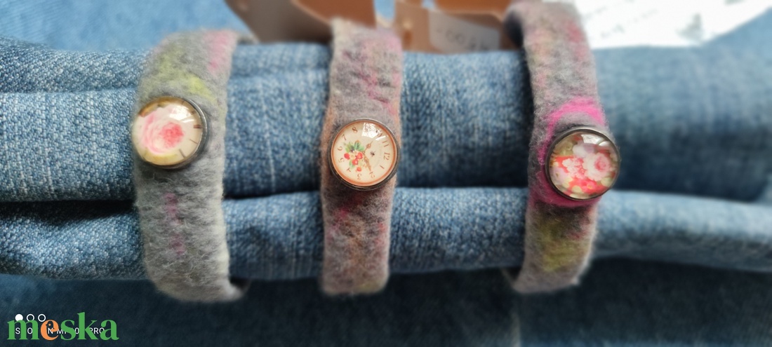 Nemezelt órás karkötők  - ékszer - karóra és ékszeróra - karkötő óra - Meska.hu