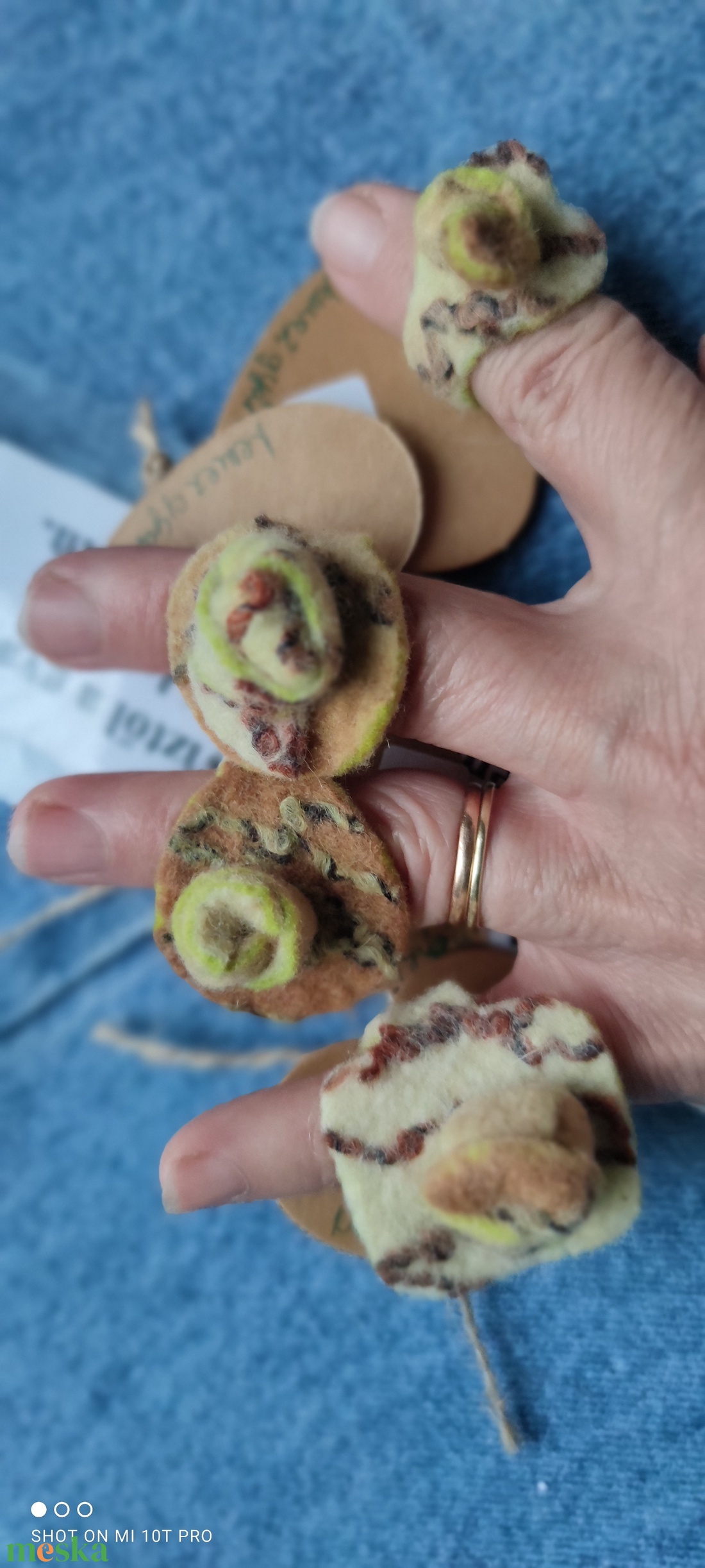 Nemezelt gyűrű  - ékszer - gyűrű - figurális gyűrű - Meska.hu