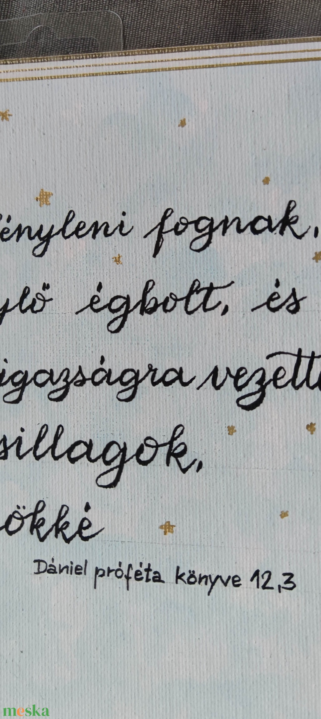 Igés kép  - otthon & életmód - dekoráció - asztal és polc dekoráció - könyvtámasz - Meska.hu