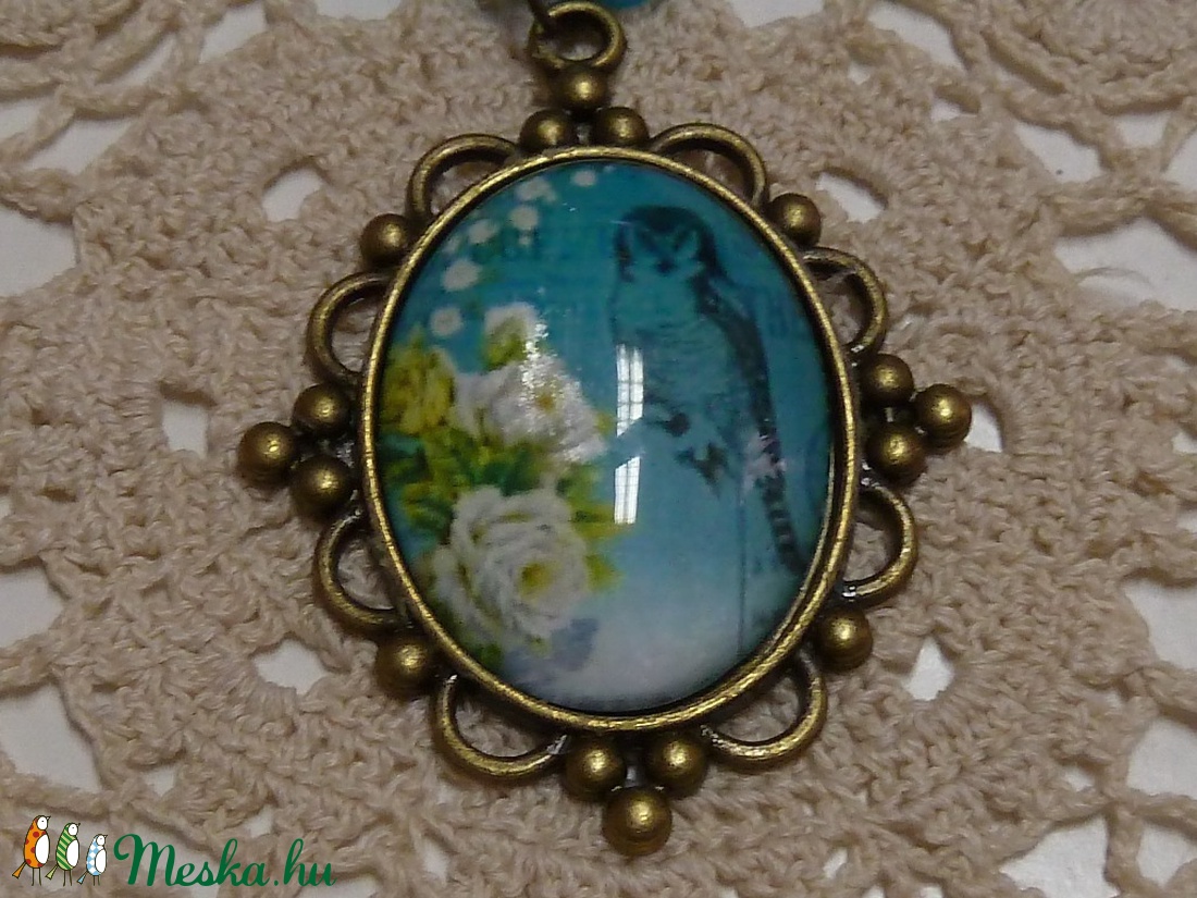 Nyaklánc - bagoly - ékszer - nyaklánc - cameo nyaklánc - Meska.hu Nyaklánc - bagoly - ékszer - nyaklánc - cameo nyaklánc - Meska.hu