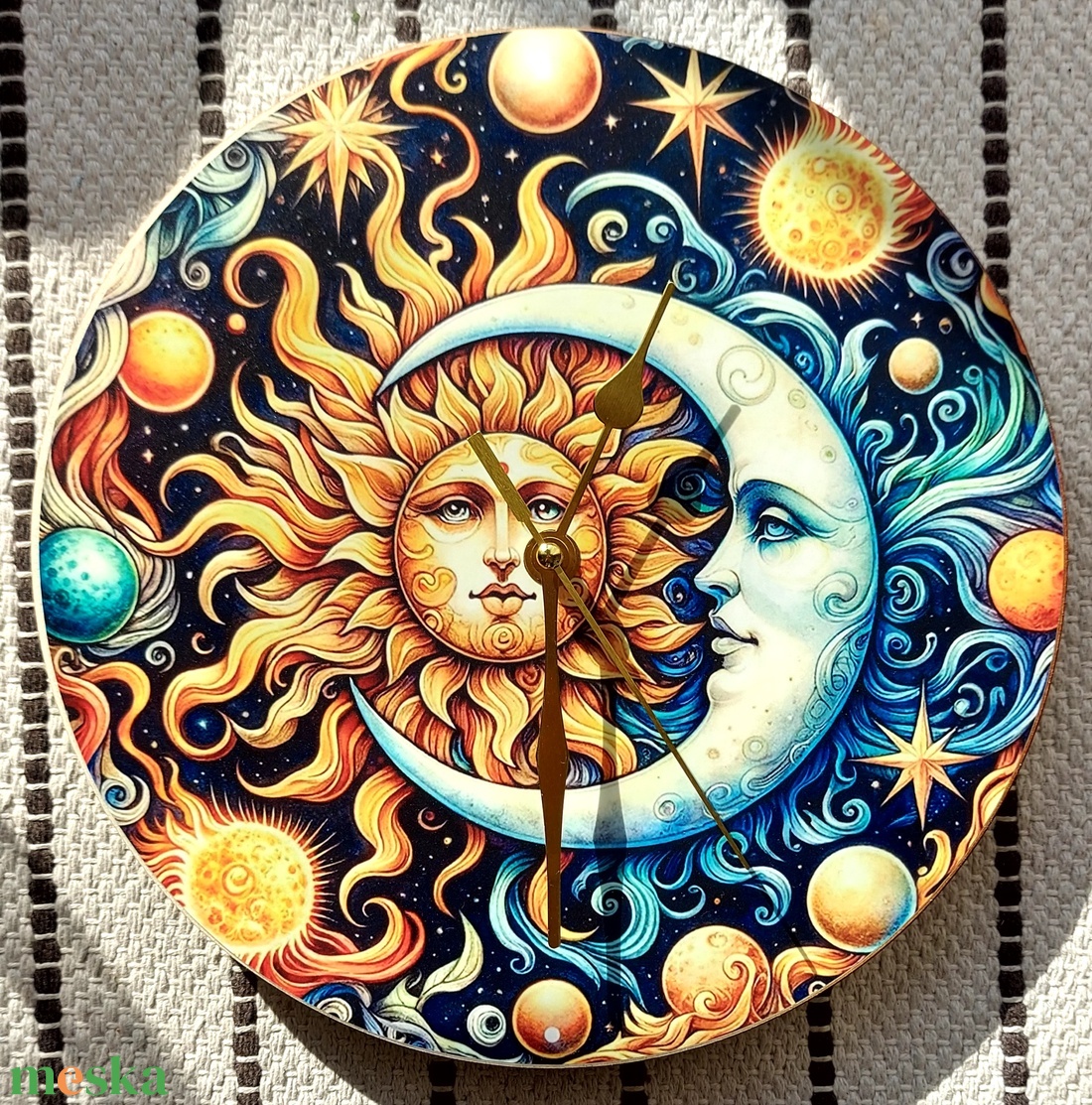 Zodiákus falióra  - otthon & életmód - dekoráció - fali és függő dekoráció - falióra & óra - Meska.hu