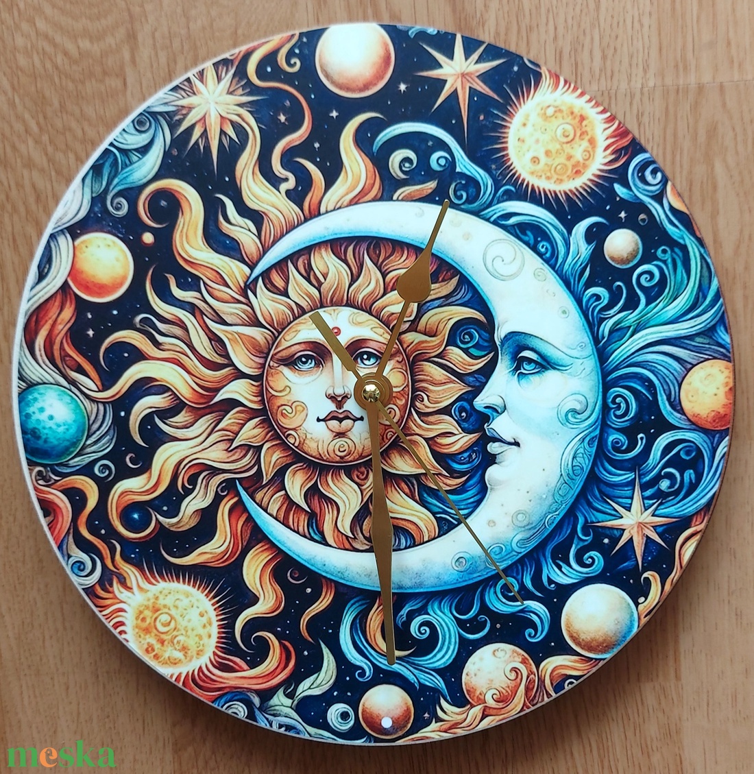 Zodiákus falióra  - otthon & életmód - dekoráció - fali és függő dekoráció - falióra & óra - Meska.hu