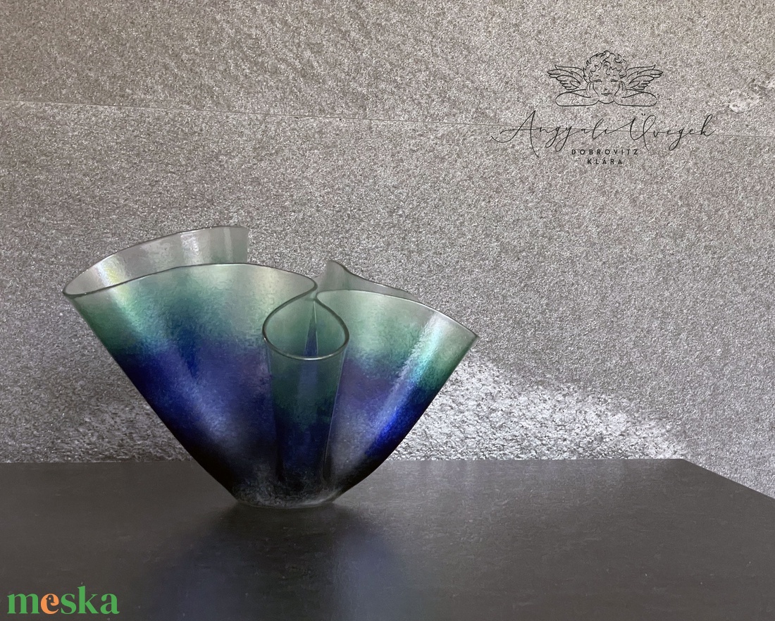 Wave kézzel készült üveg gyertyatartó / design tál - otthon & életmód - gyertya, illat, aroma - gyertyatartó - Meska.hu Wave kézzel készült üveg gyertyatartó / design tál - otthon & életmód - gyertya, illat, aroma - gyertyatartó - Meska.hu