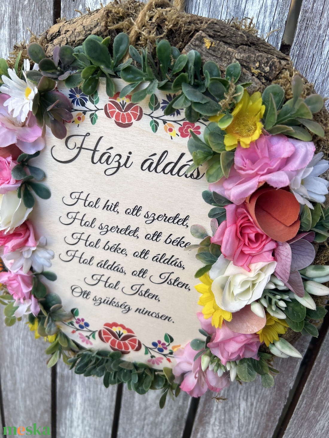 Házi áldás kopogtató - otthon & életmód - dekoráció - ajtó- és ablak dekoráció - ajtódísz & kopogtató - Meska.hu Házi áldás kopogtató - otthon & életmód - dekoráció - ajtó- és ablak dekoráció - ajtódísz & kopogtató - Meska.hu