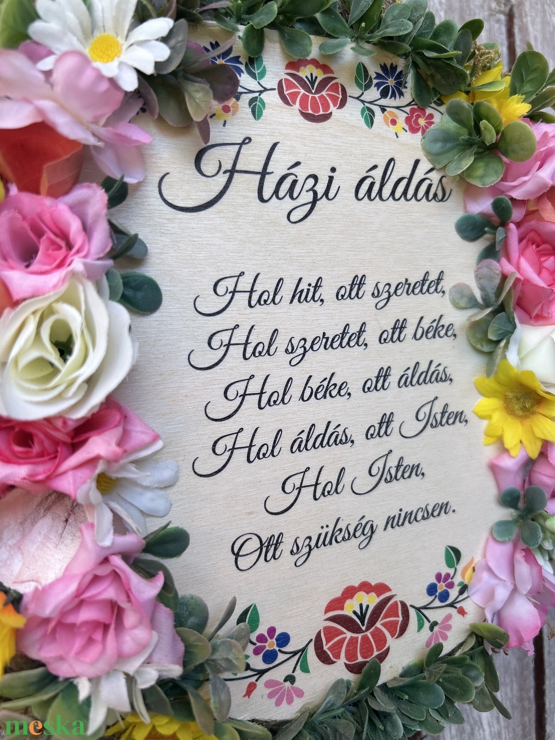 Házi áldás kopogtató - otthon & életmód - dekoráció - ajtó- és ablak dekoráció - ajtódísz & kopogtató - Meska.hu Házi áldás kopogtató - otthon & életmód - dekoráció - ajtó- és ablak dekoráció - ajtódísz & kopogtató - Meska.hu