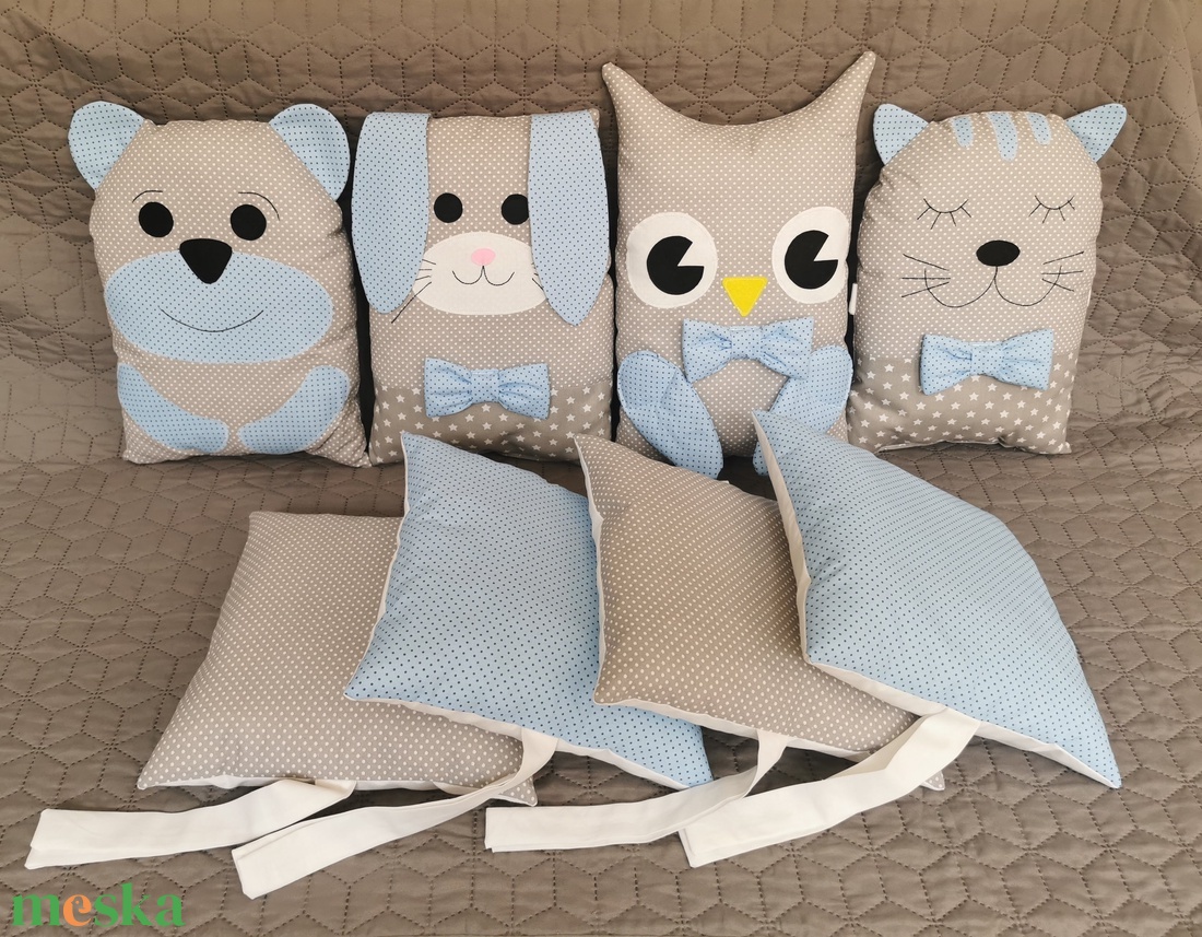 Rácsvédő állat formájú párnákból. - otthon & életmód - babaszoba, gyerekszoba - rácsvédő & baldachin - Meska.hu Rácsvédő állat formájú párnákból. - otthon & életmód - babaszoba, gyerekszoba - rácsvédő & baldachin - Meska.hu