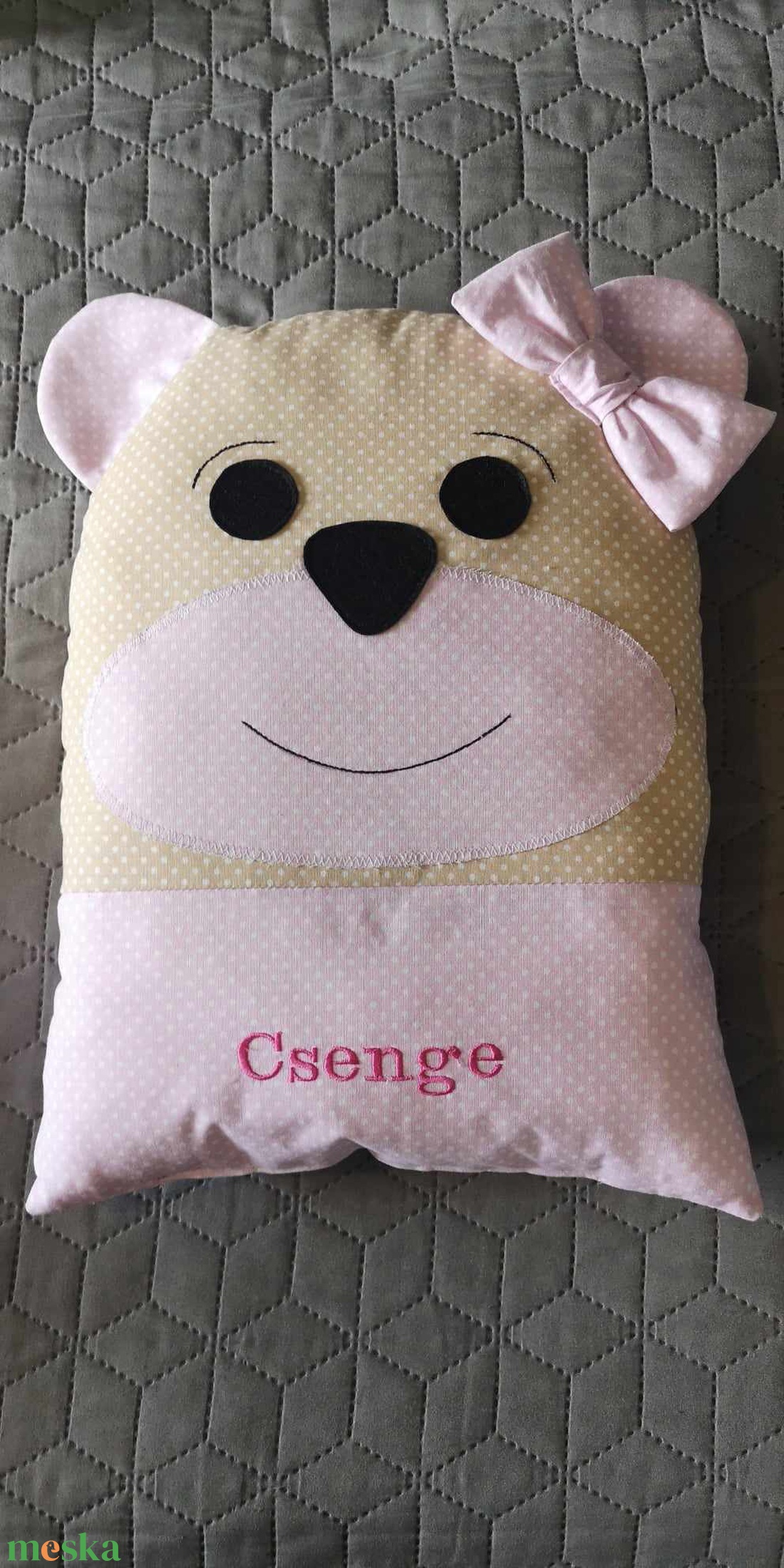 Egyedi névre szóló párna - otthon & életmód - babaszoba, gyerekszoba - baba hálózsák, bundazsák - Meska.hu