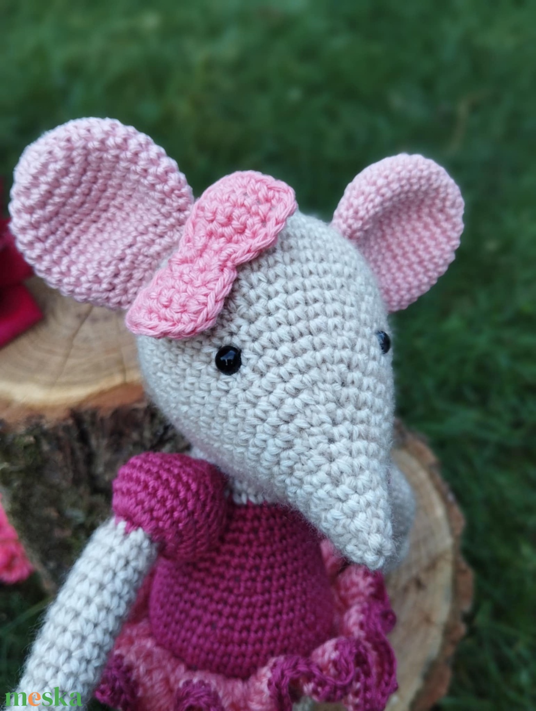 Pinky a balerina egér - játék & sport - plüssállat & játékfigura - egér - Meska.hu