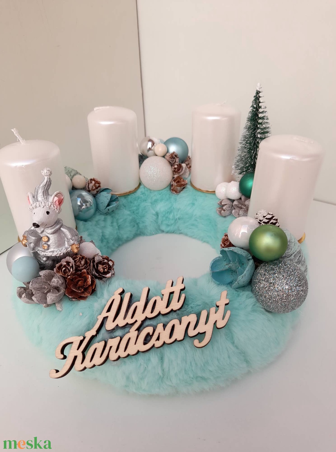 Adventi koszorú - karácsony - adventi díszek - adventi asztaldísz - Meska.hu Adventi koszorú - karácsony - adventi díszek - adventi asztaldísz - Meska.hu