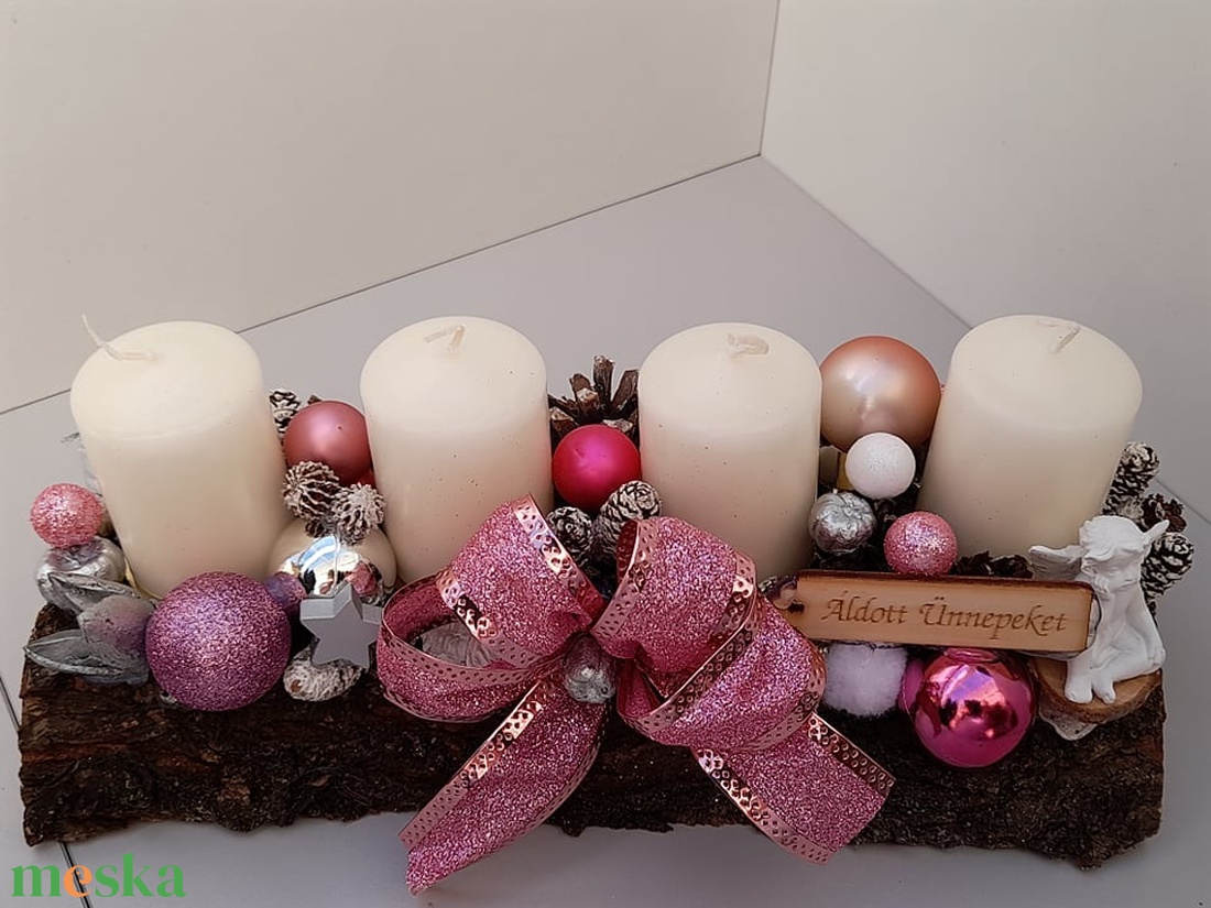 Adventi asztaldísz - karácsony - adventi díszek - adventi asztaldísz - Meska.hu Adventi asztaldísz - karácsony - adventi díszek - adventi asztaldísz - Meska.hu